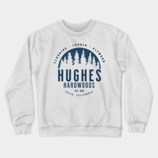 Hughes Hardwoods Blue Crewneck Sweatshirt